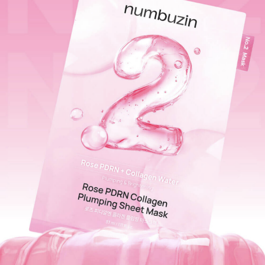 numbuzin No.2 Rose PDRN Collagen Mask