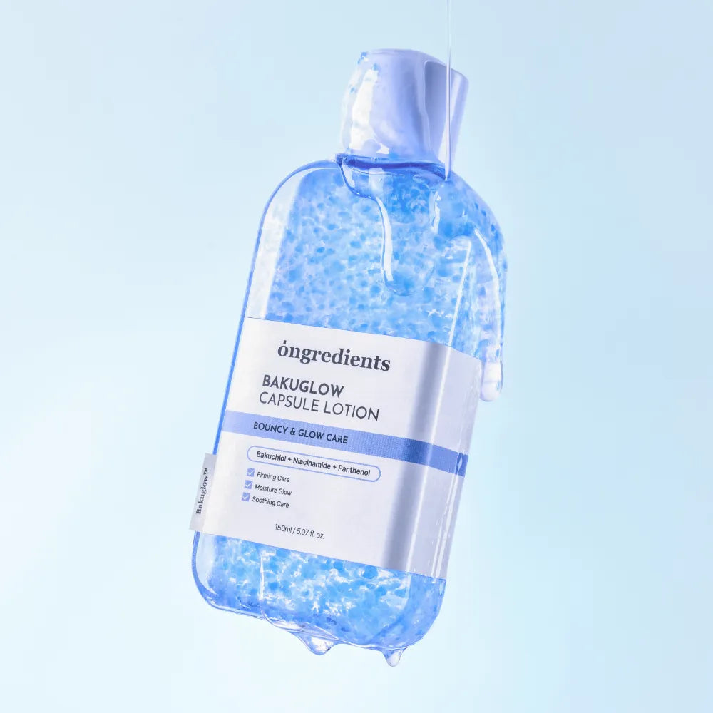 Ongredients m Bakuglow Capsule Lotion