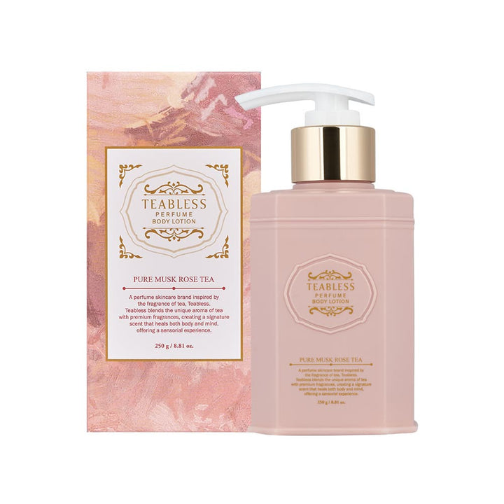 TEABLESS Perfume Body Lotion Pure Musk Rose Tea