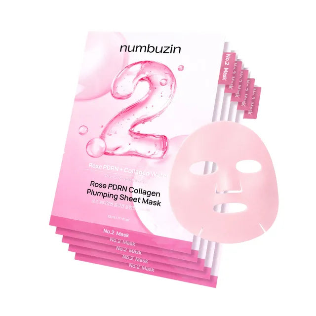 numbuzin No.2 Rose PDRN Collagen 9Peptide over night Mask