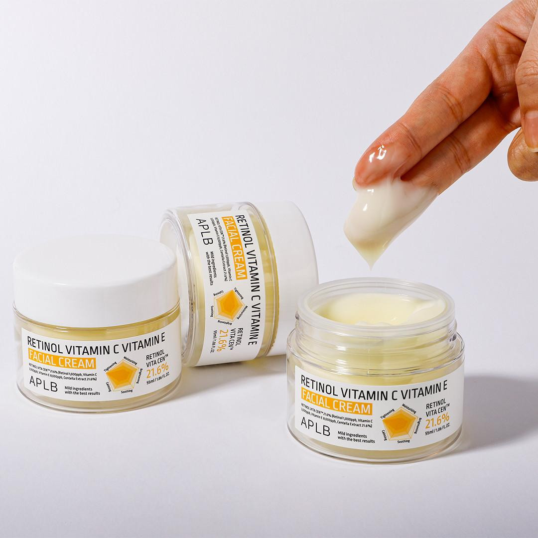 APLB Retinol Vitamin C Vitamin E Facial Cream