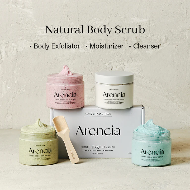 ARENCIA Fresh Cloud Scrub Geranium & Primrose