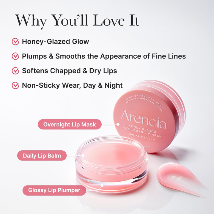 ARENCIA Honey Glazed Collagen Lip Mask