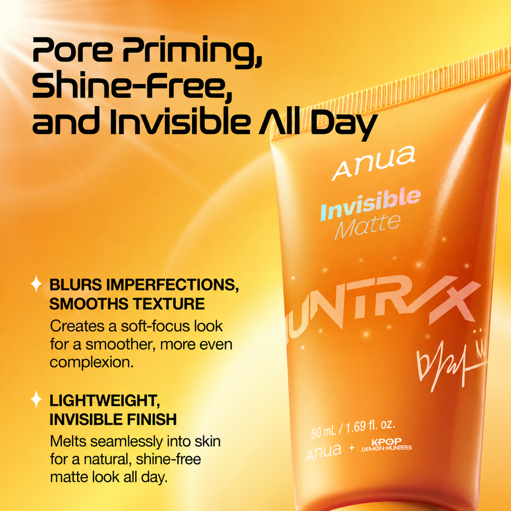 Anua Kpop Demon Hunters Invisible Matte Finish Cream