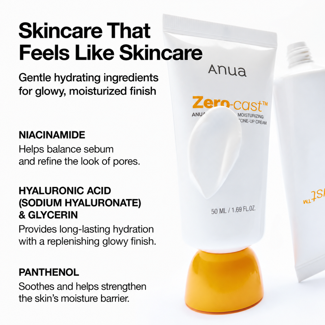 Anua Zero-Cast Moisturizing Finish Cream