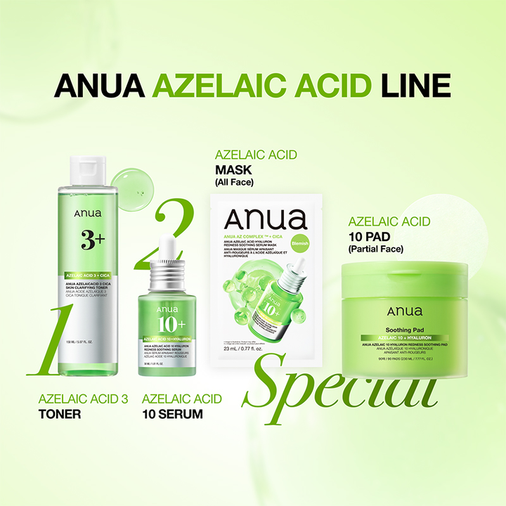 Anua Azelaic Acid Hyaluron Redness Soothing Serum Mask