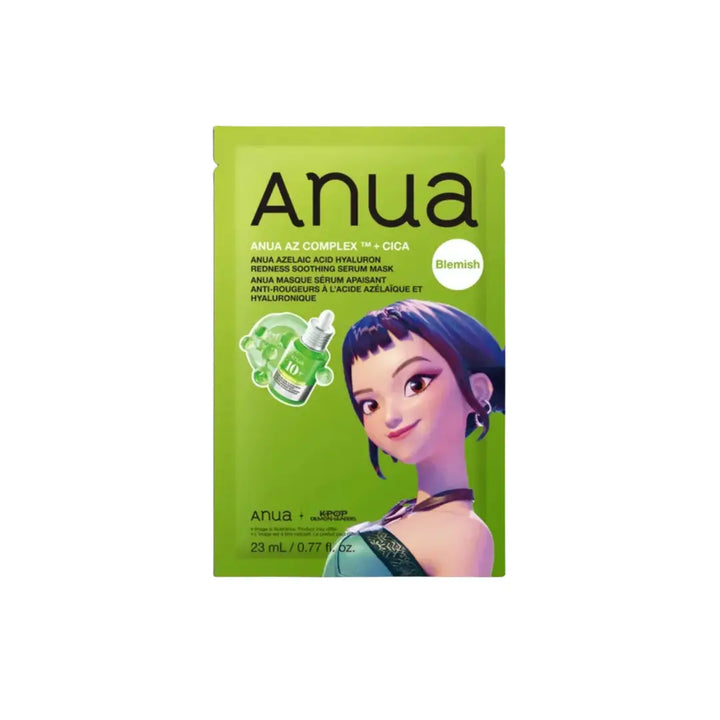 Anua Kpop Demon Hunters Azelaic Acid Hyaluron Redness Soothing Serum Mask