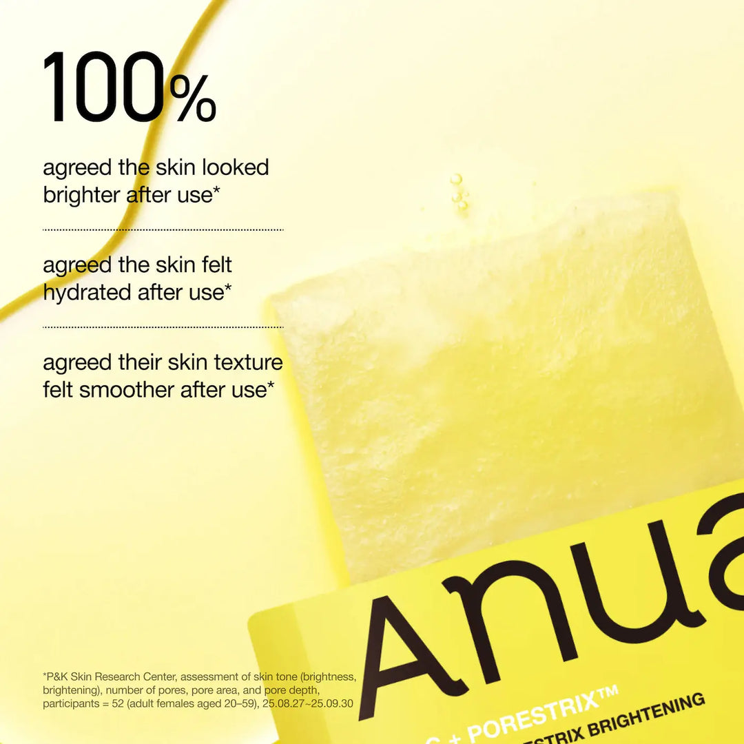Anua Kpop Demon Hunters Vita C + Porestrix Brightening Serum Mask Anua