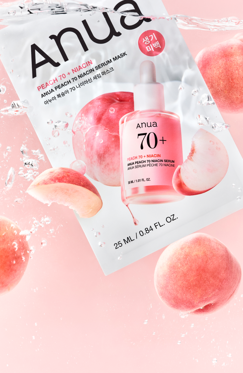 ANUA Peach Niacin Serum Mask
