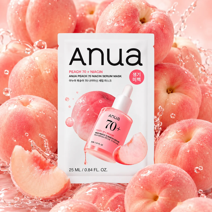 ANUA Peach Niacin Serum Mask