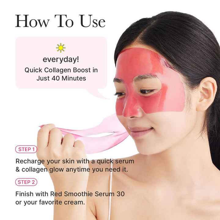ARENCIA Red Collagen Jello Mask how to use