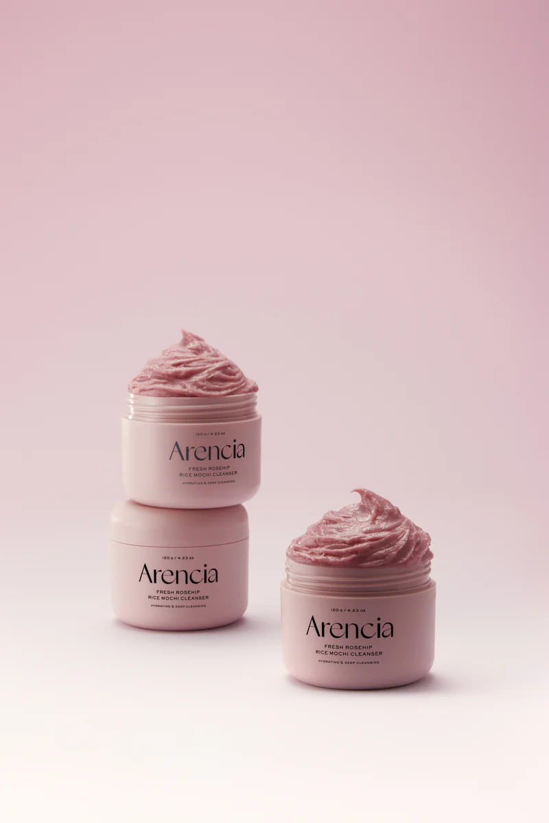 Arencia Fresh Rosehip Rice Mochi Cleanser