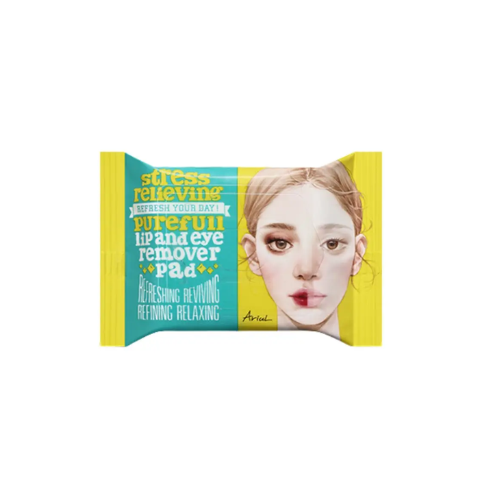 Ariul Stress Relieving Purefull Lip and Eye Remover Pad