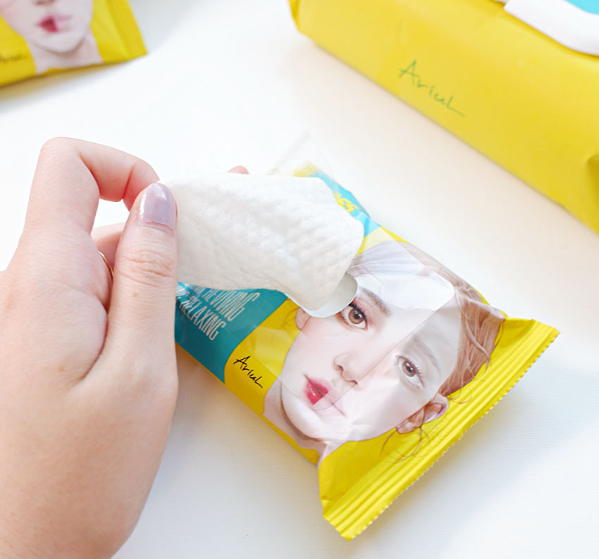 Ariul Stress Relieving Purefull Lip and Eye Remover Pad