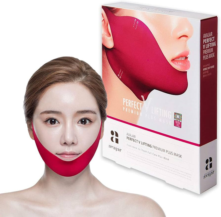 Avajar Perfect V Lifting Premium Plus Mask in Red
