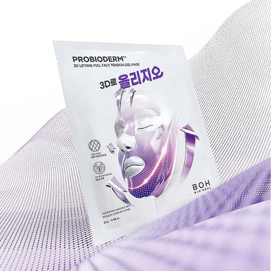 BOH PROBIODERM 3D LIFTING GEL MASK プランエス BIOHEAL BOH] Probioderm 3D Lifting Full Face Tension Gel Mask