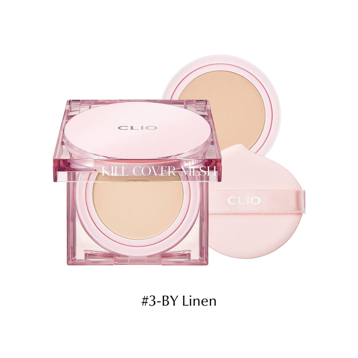 CLIO - Kill Cover Mesh Glow Cushion SPF 50+ #3-BY Linen