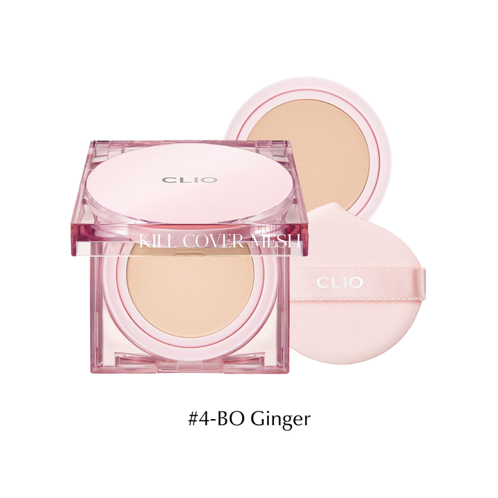 CLIO - Kill Cover Mesh Glow Cushion SPF 50+ #4-BO Ginger