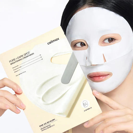 Celimax Pore+ Dark Spot Brightening Cream Mask Set