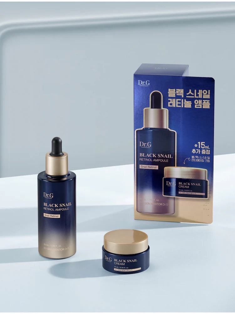 Dr.G Black Snail Retinol Ampoule set