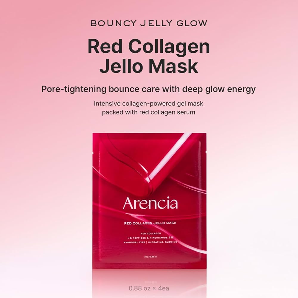 ARENCIA Red Collagen Jello Mask