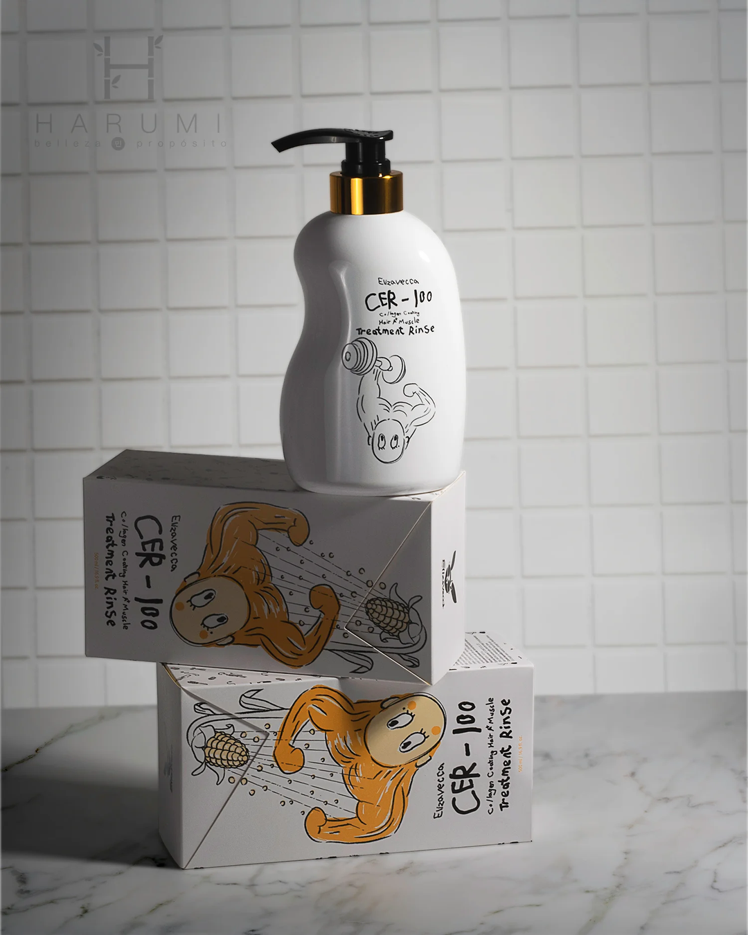 Elizavecca - Cer-100 Collagen Coating Hair Muscle Treatment Rinse