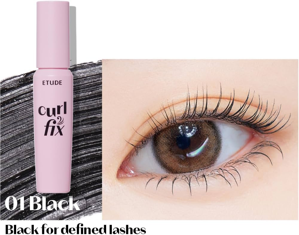Etude Curl Fix Mascara 01 Black
