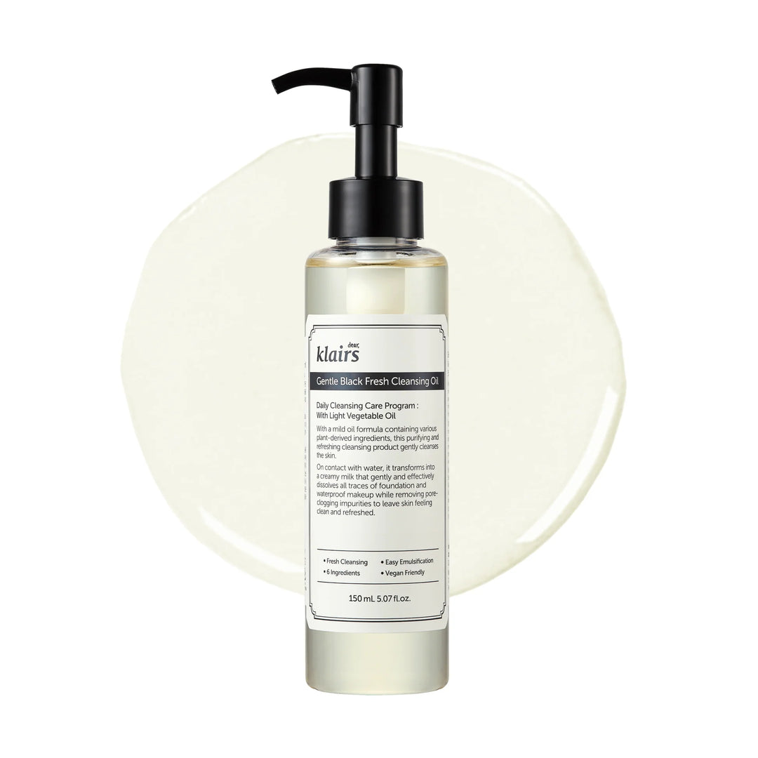 Dear Klairs Gentle Black Fresh
Cleansing Oil