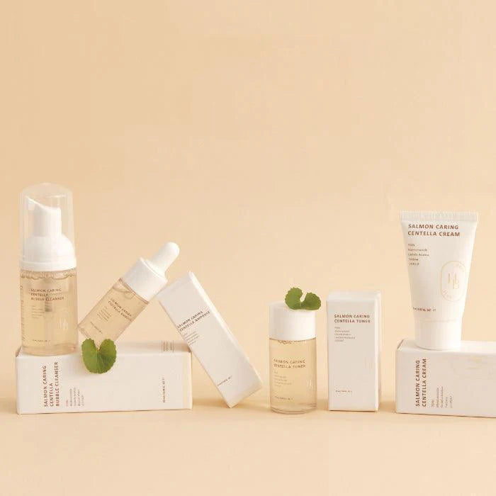 HEVEBLUE Salmon Caring Centella Special Travel Kit