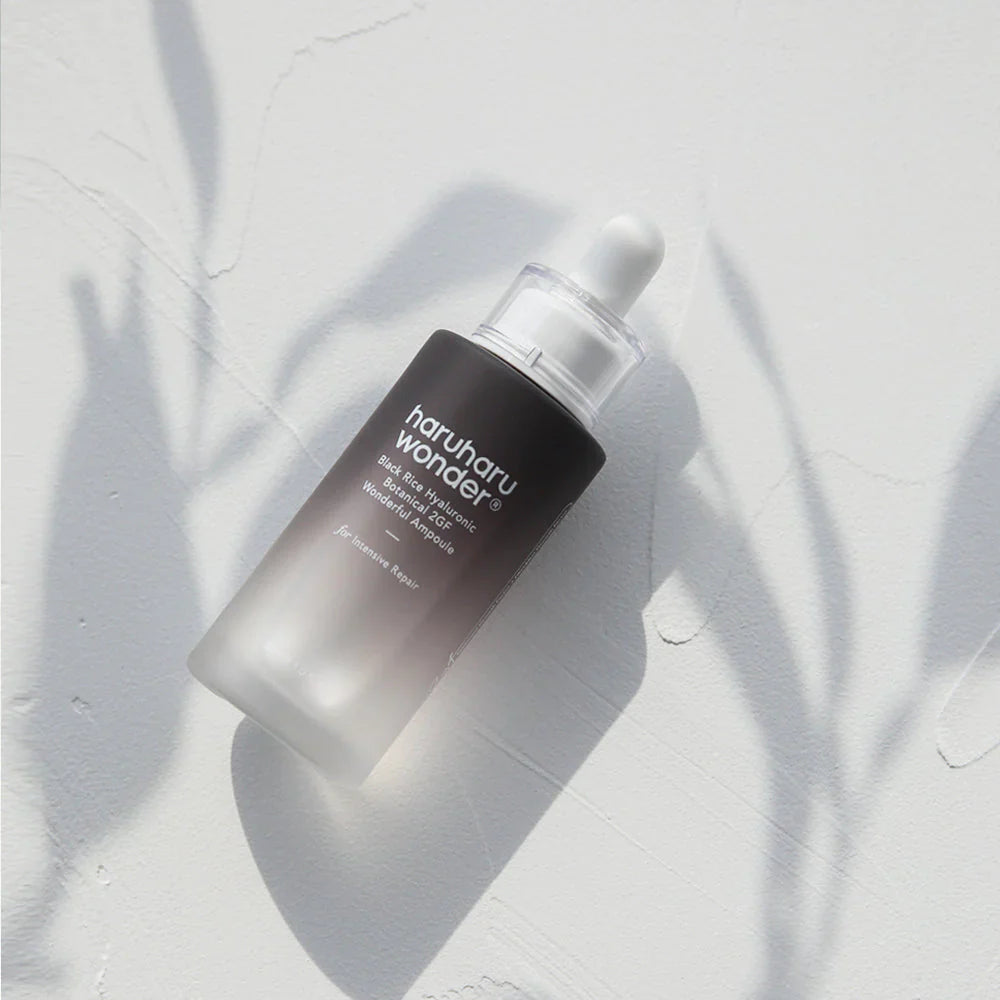 Haruharu WONDER Black Rice Hyaluronic Botanical 2GF Wonderful Ampoule