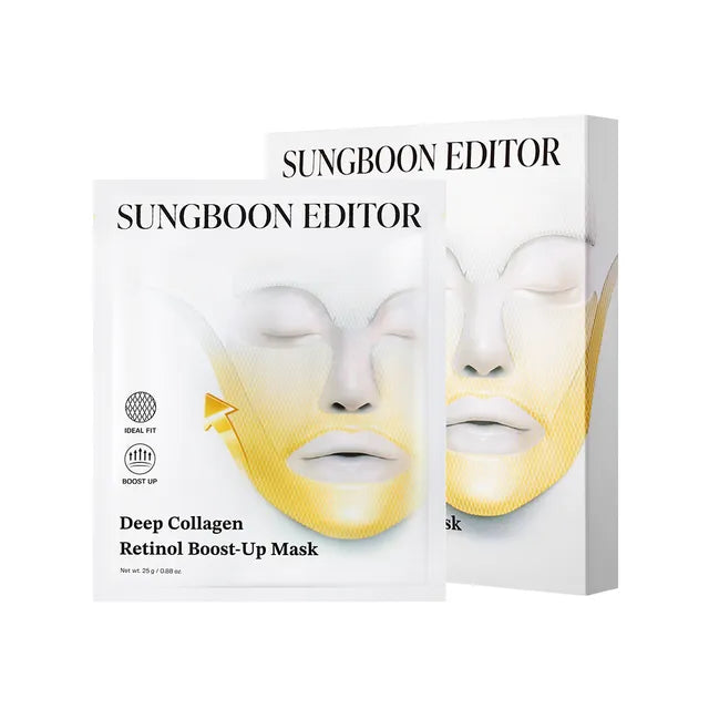 SUNGBOON EDITOR Deep Collagen Retinol Boost-Up Mask Set