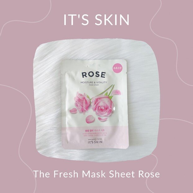 ITS SKIN The Fresh Mask Sheet Rose