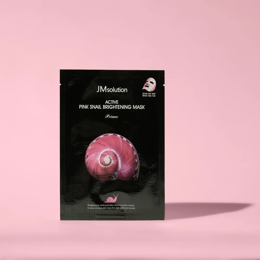 Jm Solution Mask Shell JM Solution Active Pink Snail Brightening Mask - Seouléa