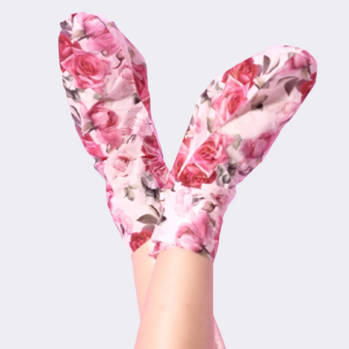 KOELF Rose Petal Satin Foot Mask