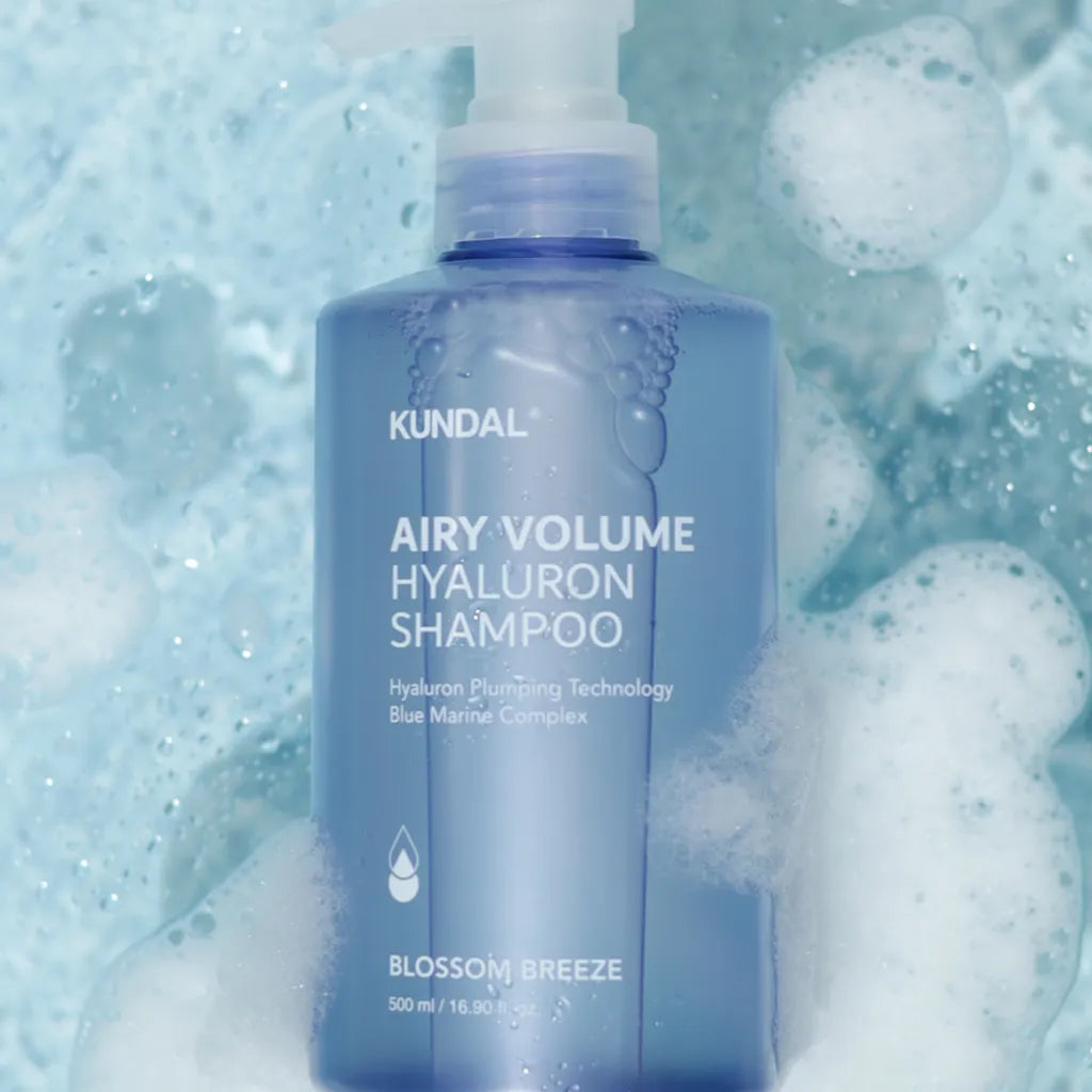 KUNDAL Airy Volume Hyaluron BLOSSOM BREEZE Shampoo 500ml