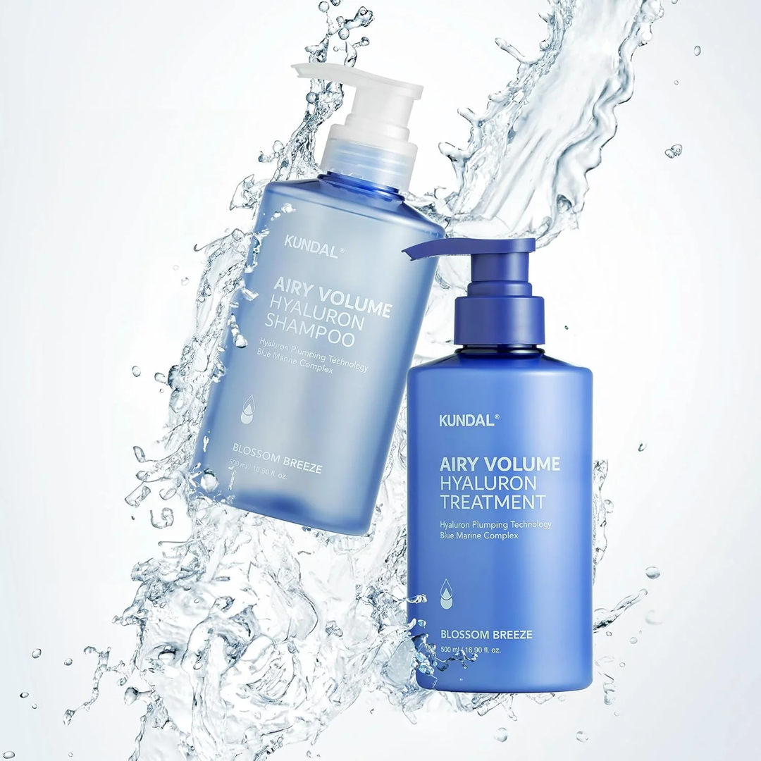 KUNDAL Airy Volume Hyaluron Hair Care Set