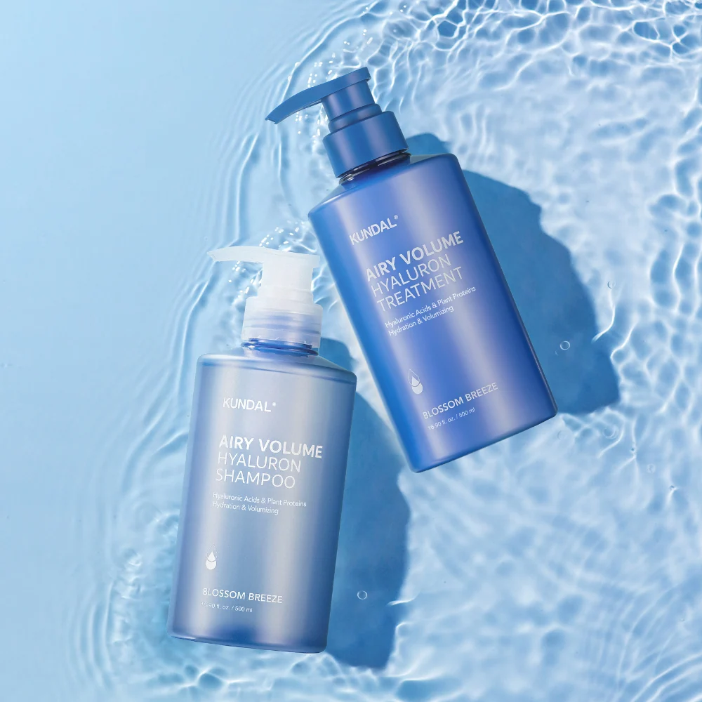 KUNDAL Airy Volume Hyaluron Hair Care Set