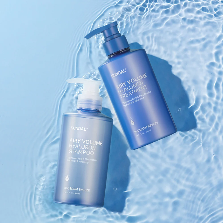 KUNDAL Airy Volume Hyaluron Hair Care Set