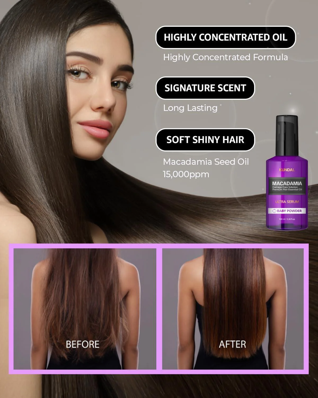 KUNDAL Macadamia Ultra Hair Serum 100ml