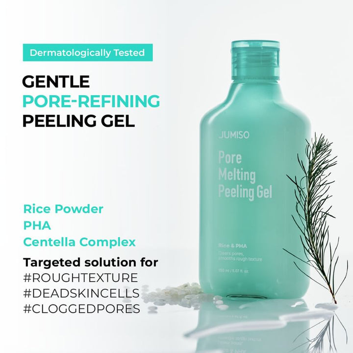 Jumiso Pore Melting Peeling Gel 150ml - dermatologically tested gentle pore-refining peeling gel