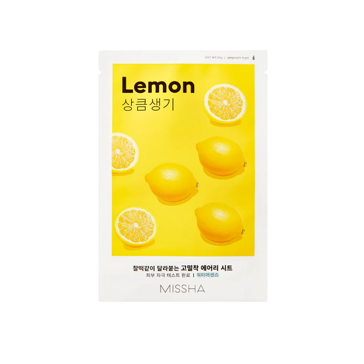 MISSHA Airy Fit Sheet Mask Lemon