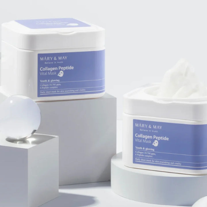 Mary&May Collagen Peptide Vital Mask (30 sheets)