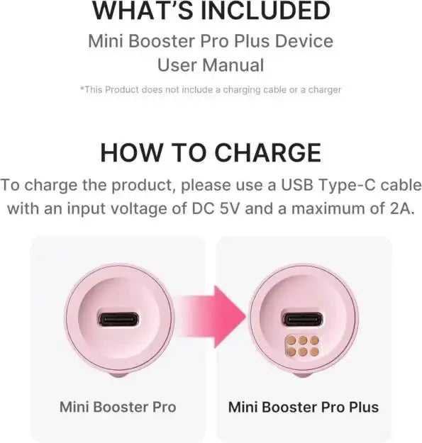 Medicube AGE-R Booster Pro Mini Plus Pink 1pc 2026 - Seouléa Medicube AGE-R Booster Pro Mini Plus Pink 1pc 2026 - Seouléa