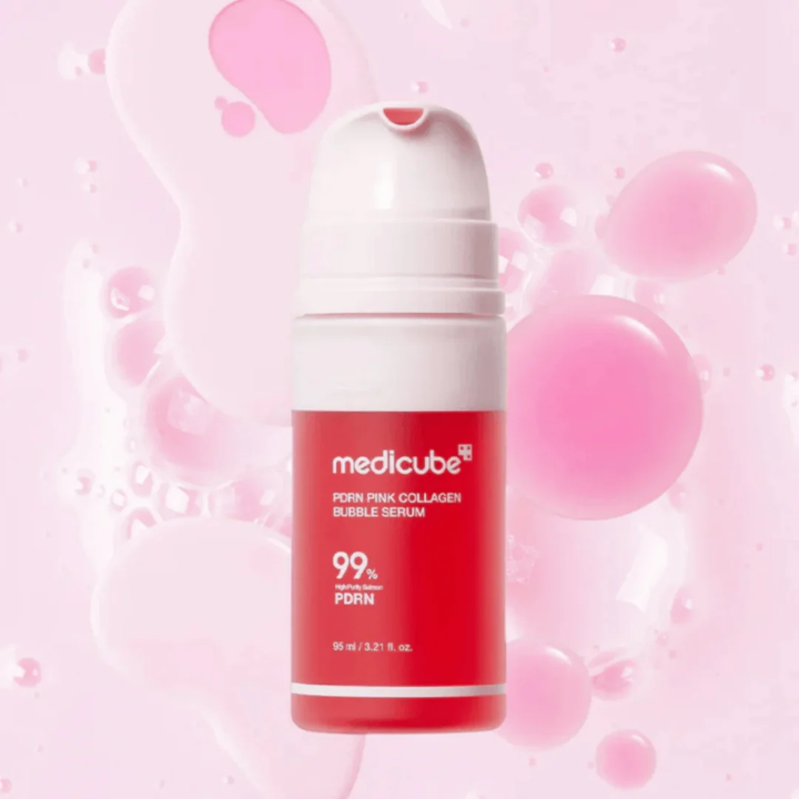 Medicube PDRN Pink Collagen Bubble Serum