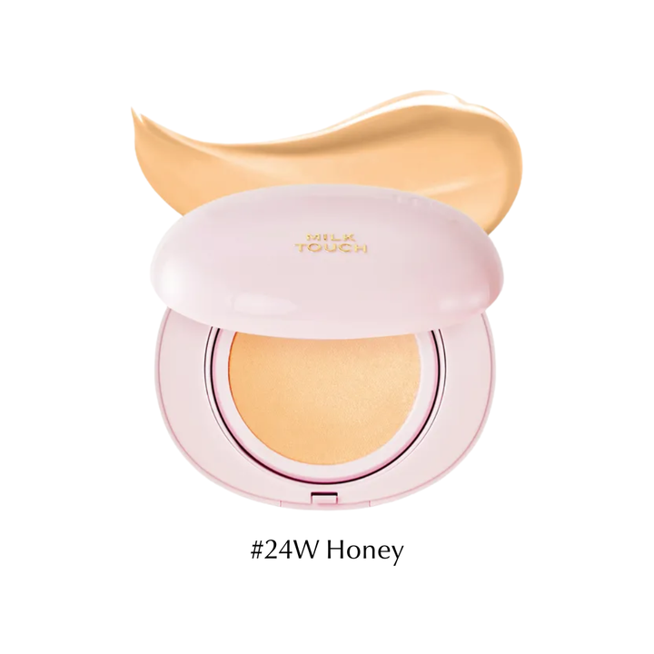 Milk Touch - All-day Skin Fit Milky Glow Cushion #24W Honey