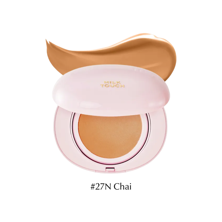 Milk Touch - All-day Skin Fit Milky Glow Cushion #27N Chai
