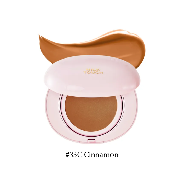 Milk Touch - All-day Skin Fit Milky Glow Cushion #33C Cinnamon