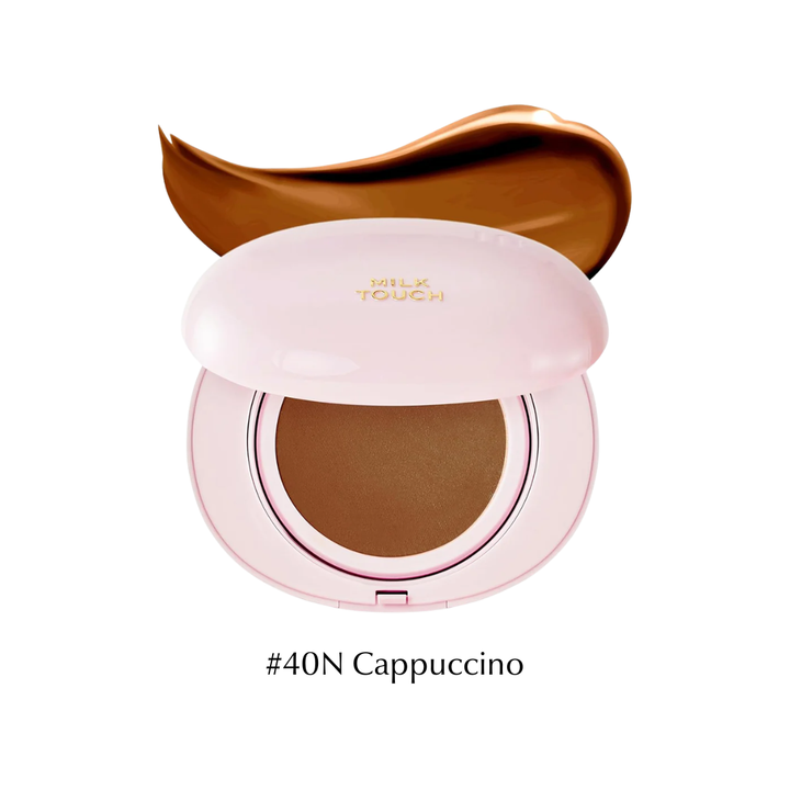 Milk Touch - All-day Skin Fit Milky Glow Cushion #40N Cappuccino