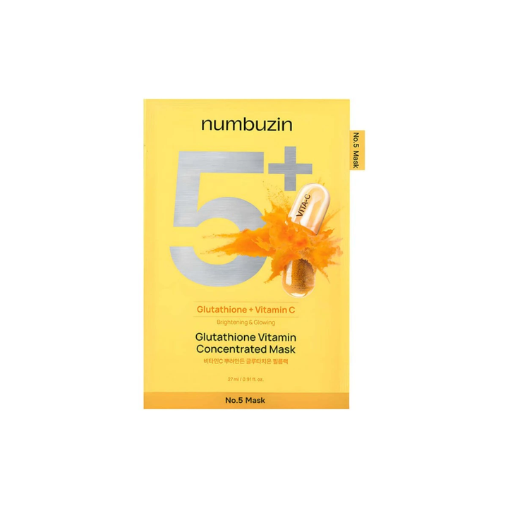 Numbuzin No.5 Glutathione Vitamin Concentrated Mask