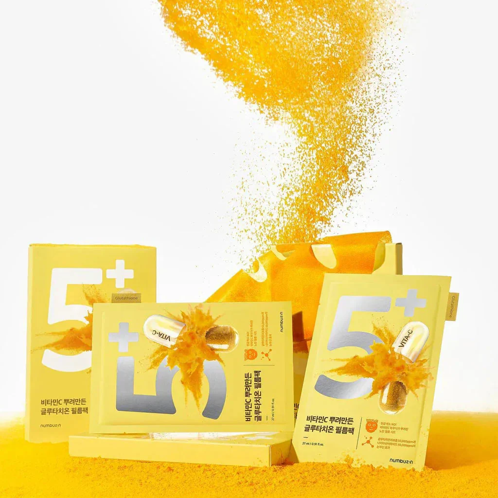 Numbuzin No.5 Glutathione Vitamin Concentrated Mask
